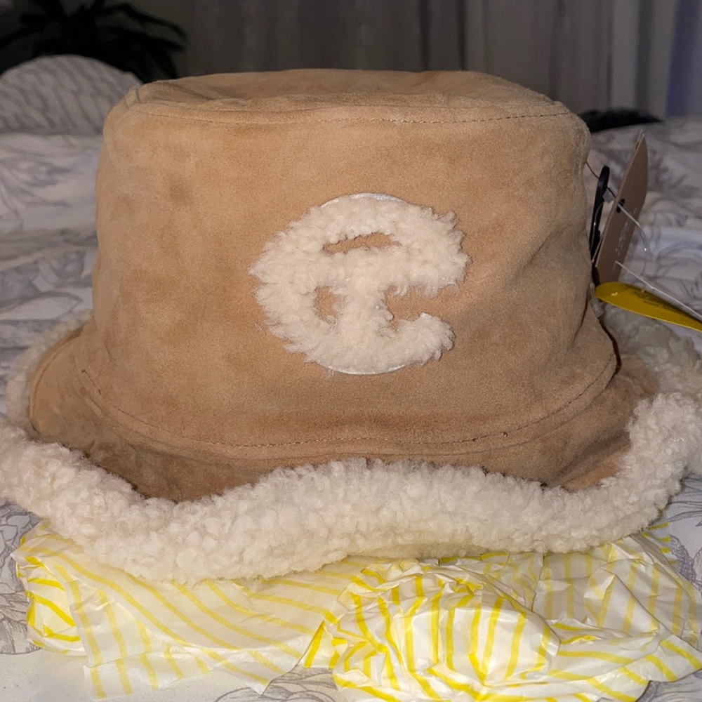 SOLD! On Mercari. Telfar x Ugg bucket hat NWT